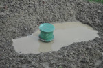 Inmiddels is de septictank een 'duikboot' geworden