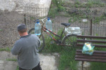 Bewoners komen 'schoon' water halen