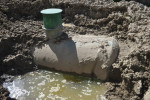 Door de waterdruk van buitenaf: geïmplodeerd!