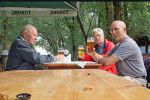 Geen bier op de werkplek, dus aan het einde van de dag...